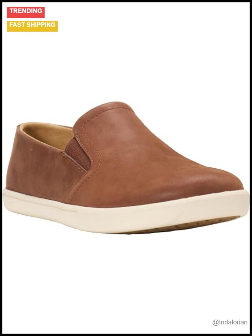 Barefoot Leather Loafer Pull-On Minimalist Zero-Drop Casual Shoe